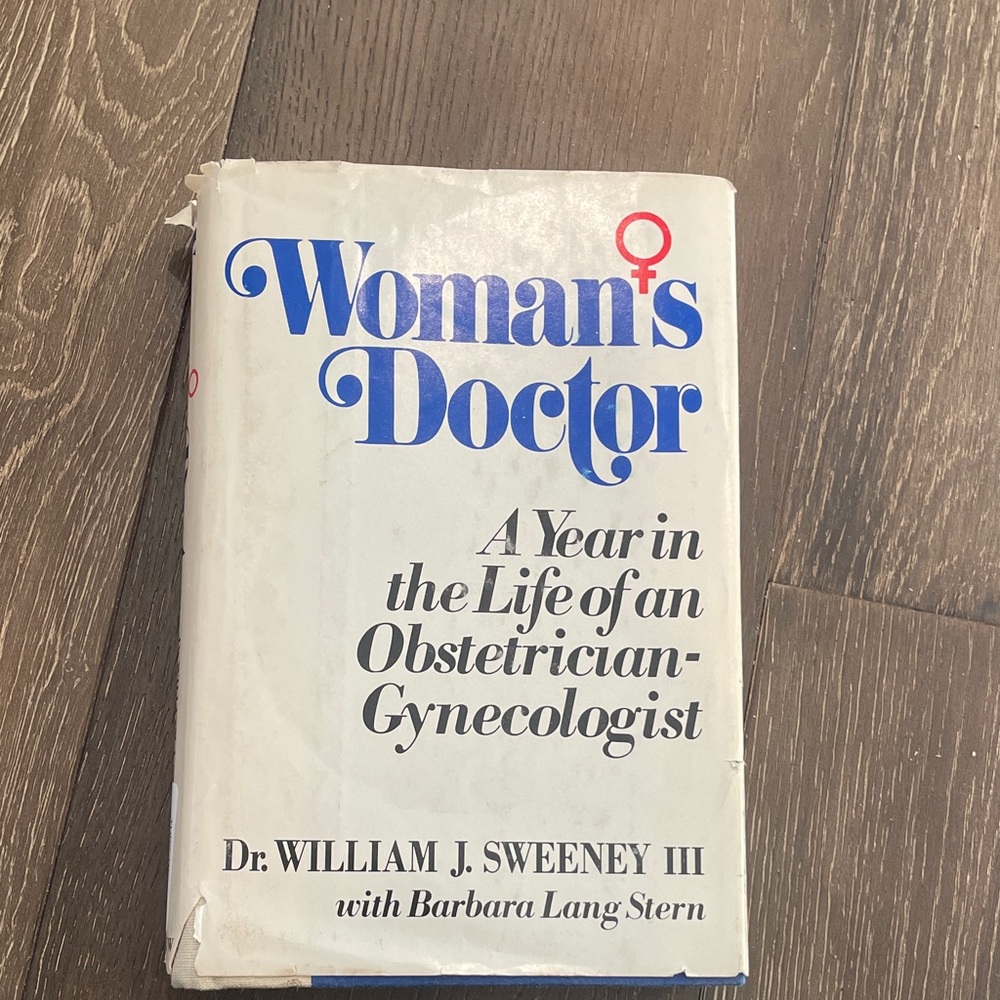Women’s doctor Book with Black & White Photo Back